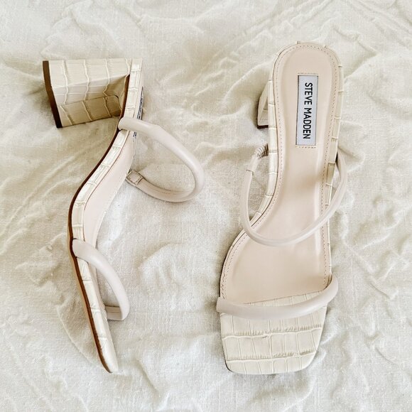 Steve Madden Shoes Lilah Sandals Size 95 New Poshmark Buy String Of Pearls Succulent Plant In Rattan Basket